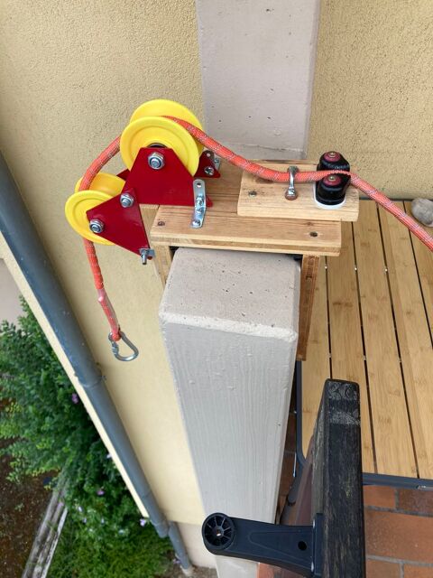 Poulie de balcon, monte charge manuel 40 Eschau (67)