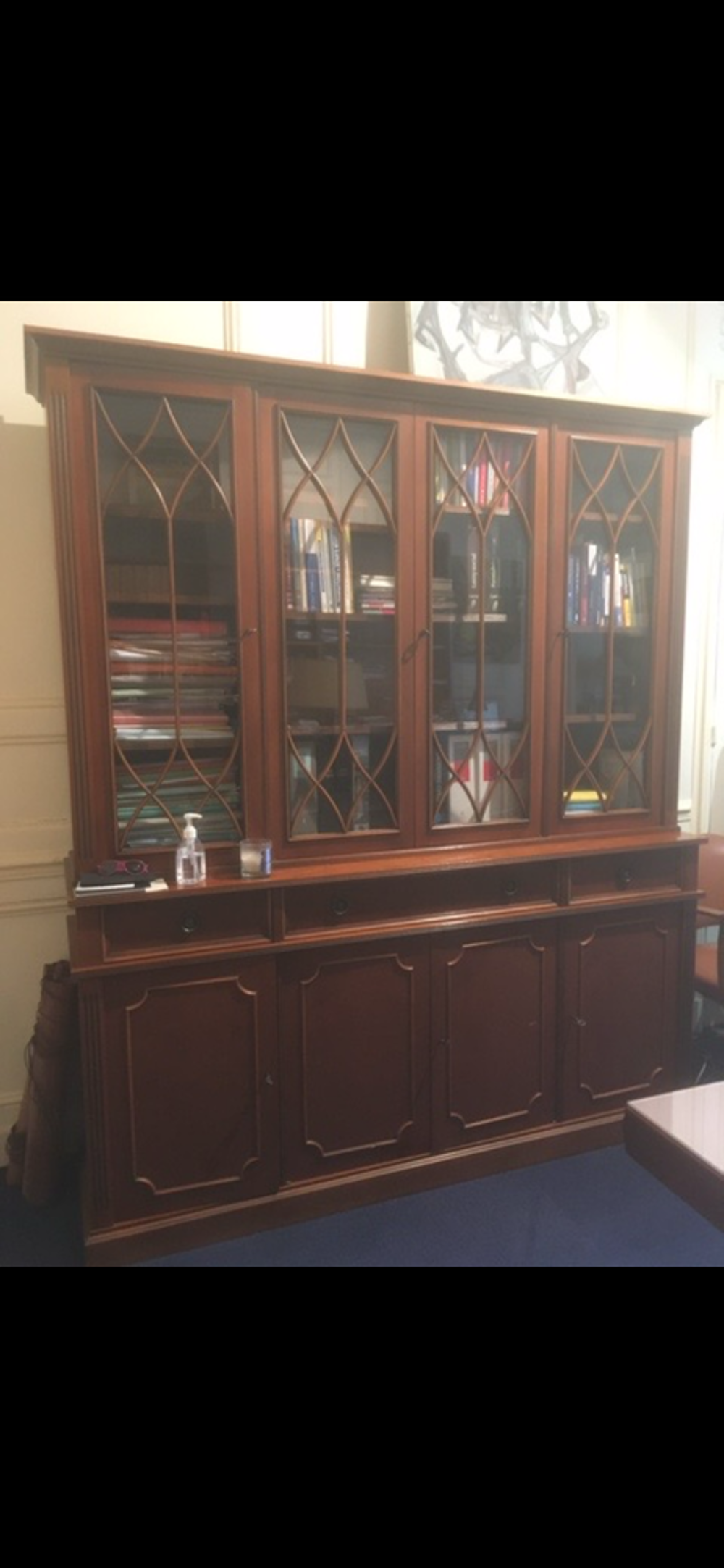 Biblioth&egrave;que style Louis Philippe Meubles