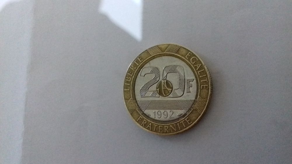 20 FRANCS 1992 MONT SAINT MICHEL 