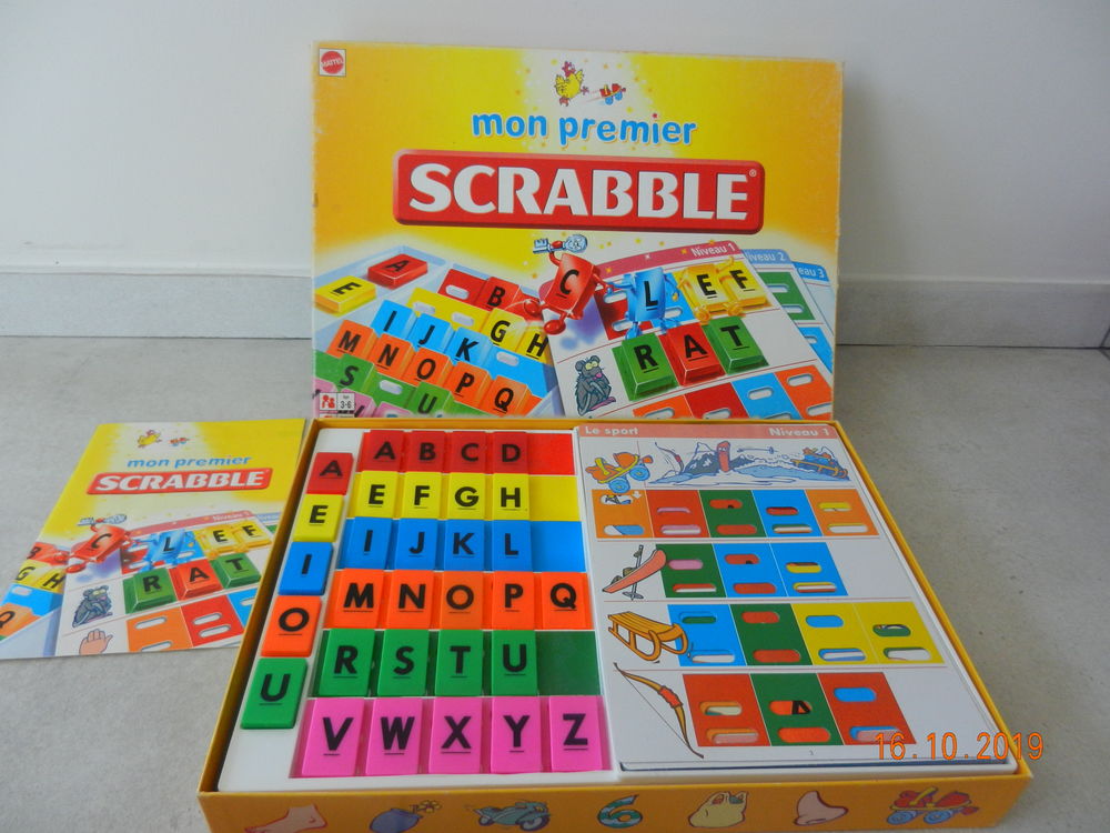 Jeu "Mon 1er scrabble" (Marque Matel) Jeux / jouets