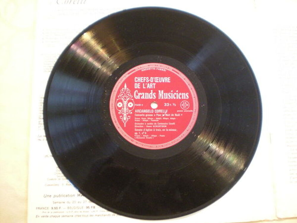 les grands musiciens ( Corelli ) CD et vinyles