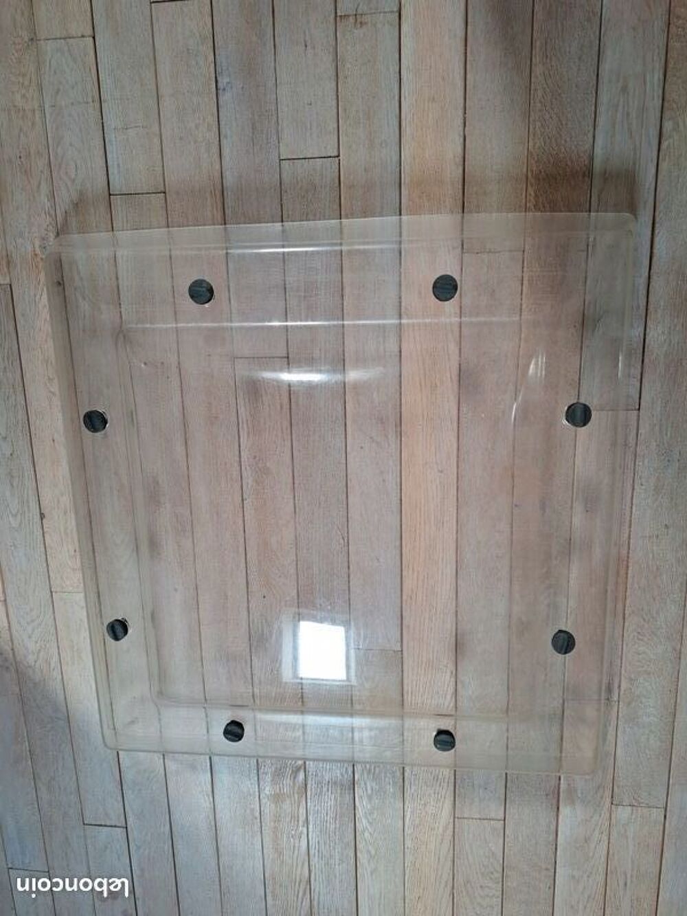 Mod&egrave;le 2 -Fen&ecirc;tre coupole fixe Velux blanche toit plat 60x60 Bricolage