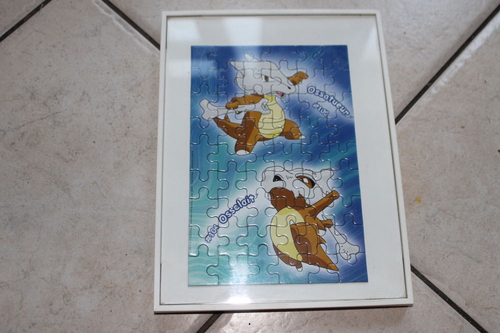 puzzle pokemon + cadre pikachu, raichu Jeux / jouets