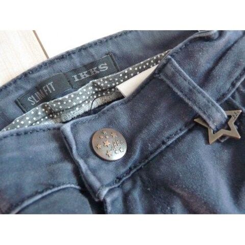 pantalon jean IKKS bleu fille 14 ans tbe 10 Brienne-le-Château (10)