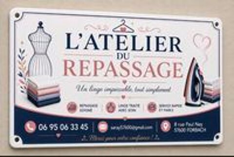   Repassage professionnel - L'Atelier du Repassage à Forbach 