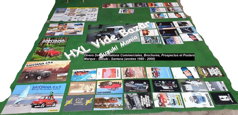 Brochures &amp; Prospectus commerciaux 4x4, vintage collection 