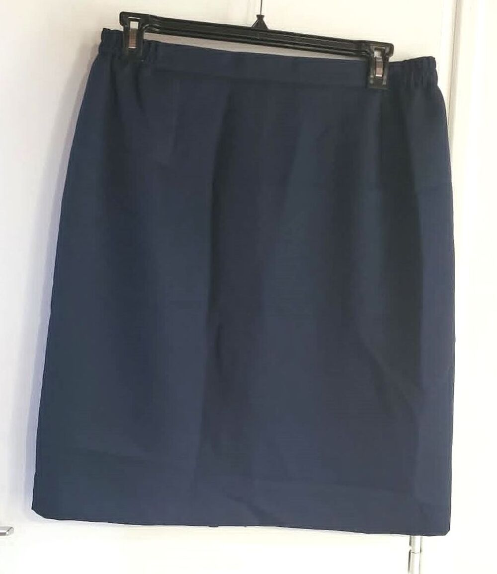 JUPE BLEU MARINE GAZOU T52 Vêtements