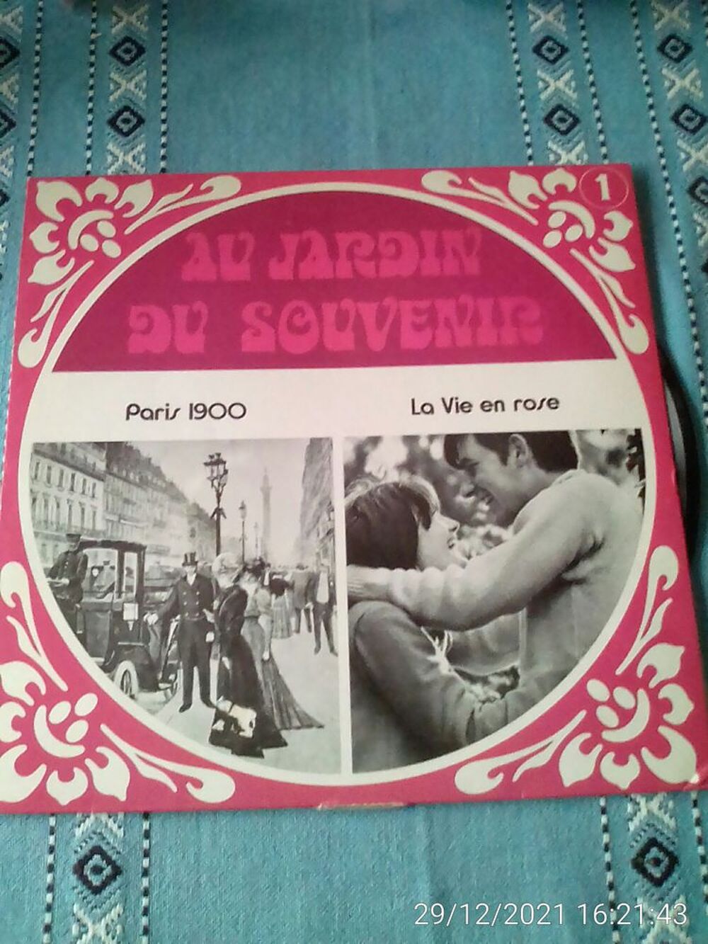 Vinyle 33T AU JARDIN SOUVENIR - PARIS 1900 VIE EN ROSE CD et vinyles