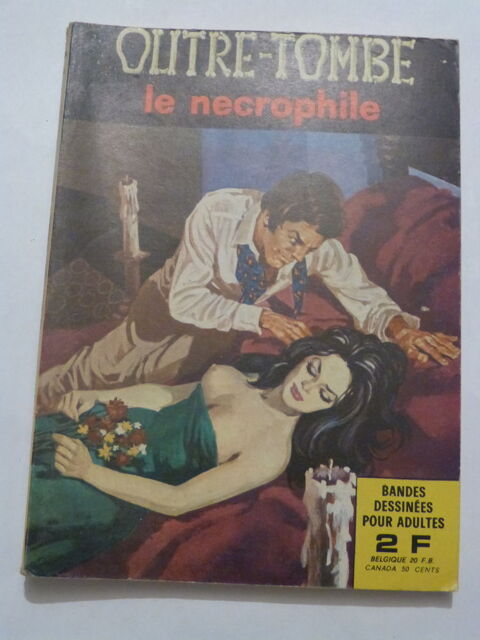 BD ADULTES OUTRE TOMBE N° 4 LE NECROPHILE  5 Brest (29)