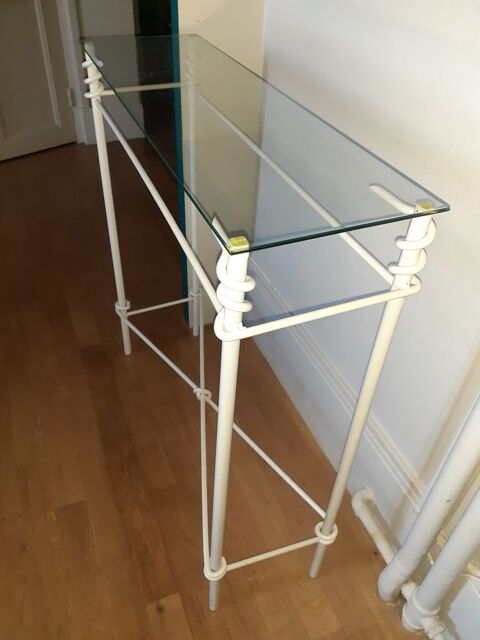 Meuble console design fer forg & verre 28 Dijon (21)