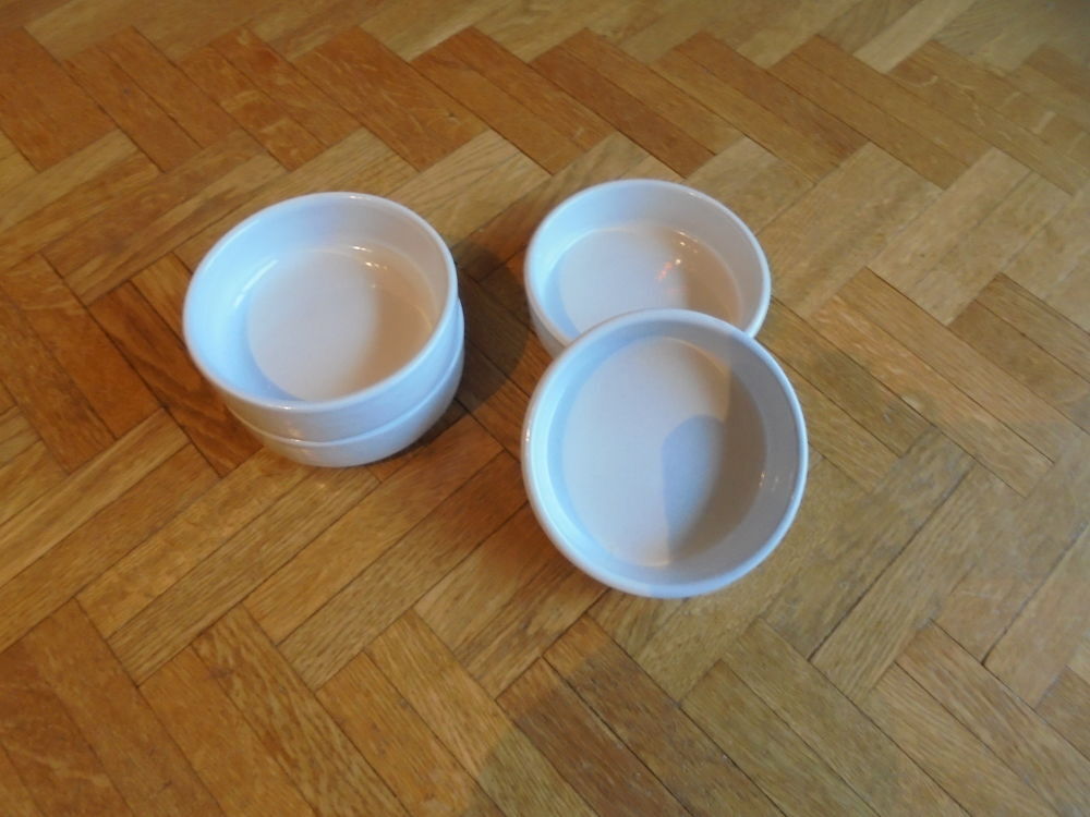 4 ramequins blancs (12) Cuisine