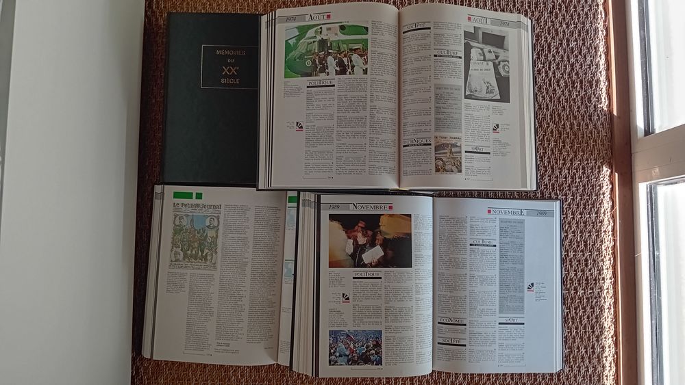 Encyclop&eacute;die Bordas " M&eacute;moires du XX&egrave;me si&egrave;cle " Livres et BD