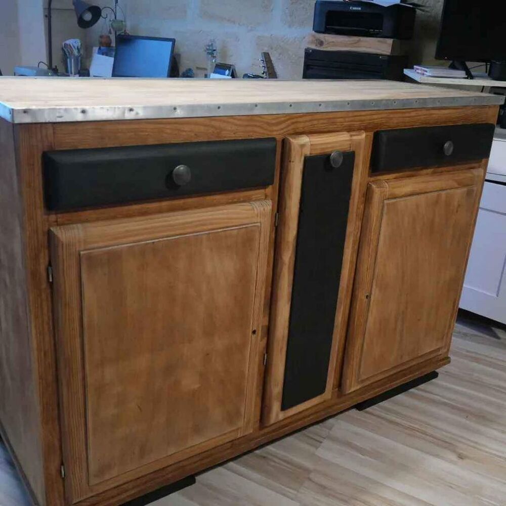 Buffet bas massif Mado Meubles
