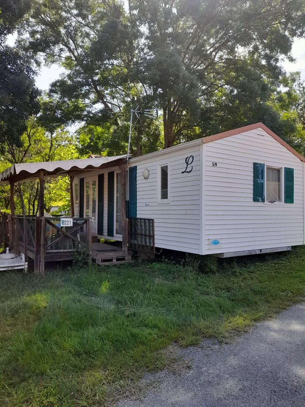 Mobilhome &agrave; enlever Jardin