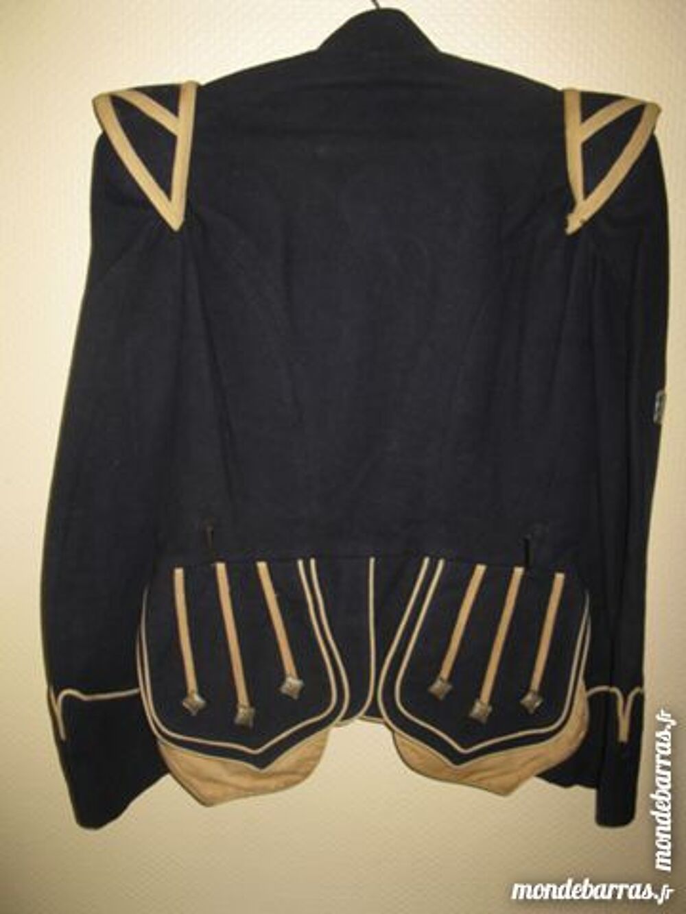  veste uniforme ancien tambour pipe band Ecossais 