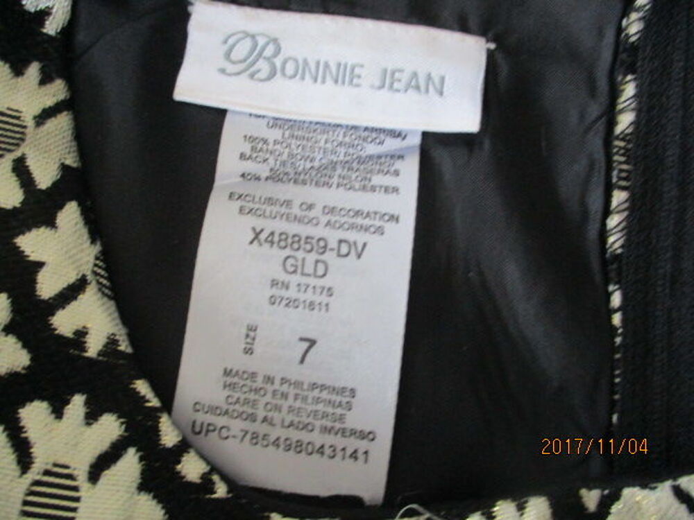 Robe soir&eacute;e Vêtements enfants