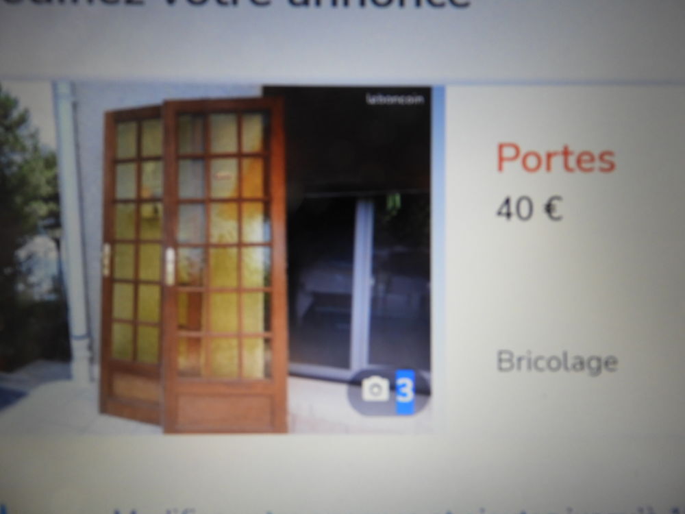 portes int&eacute;rieures Bricolage