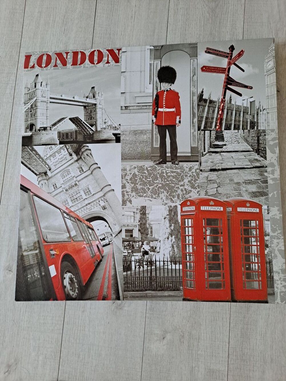 TABLEAU LONDON 60 X 60 CM Décoration