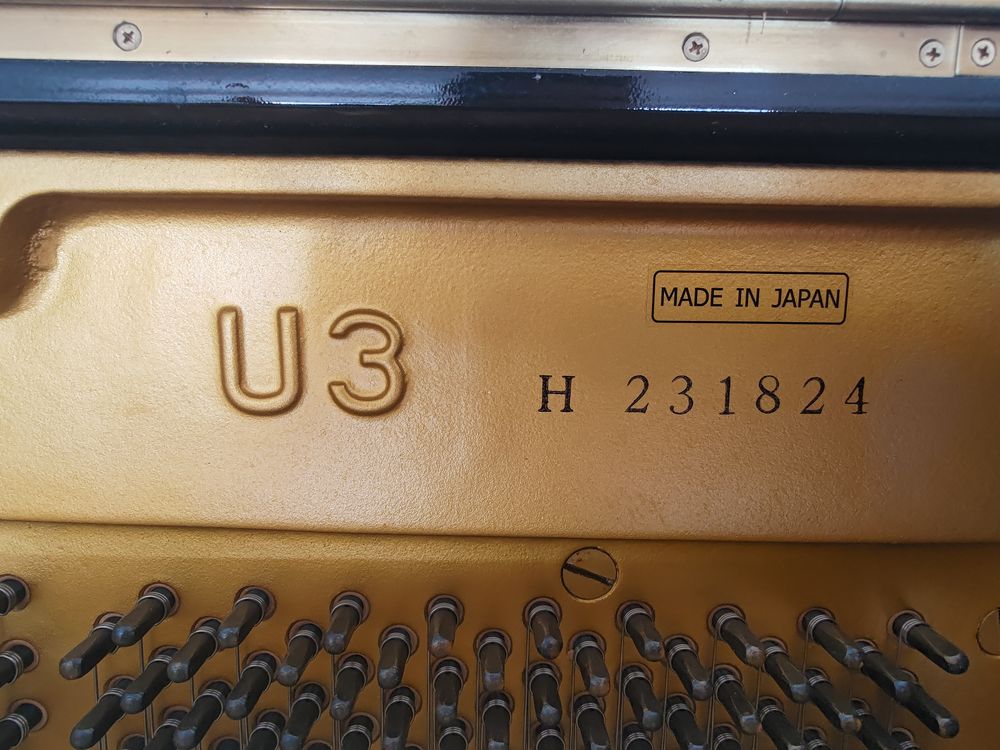 Piano droit Yamaha U3H fabriqu&eacute; au Japon Instruments de musique