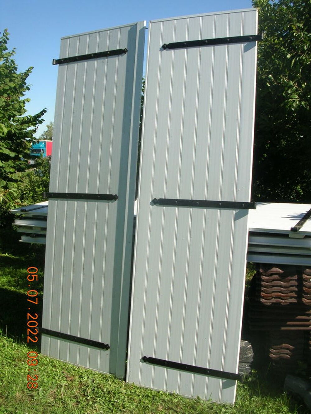 Volets pour porte fen&ecirc;tre . Bricolage