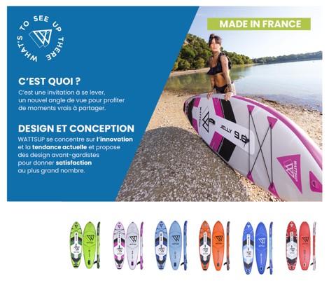 Paddle neuf jamais servi - Jelly 9'6  -WATTSUP Marseille 2 (13)