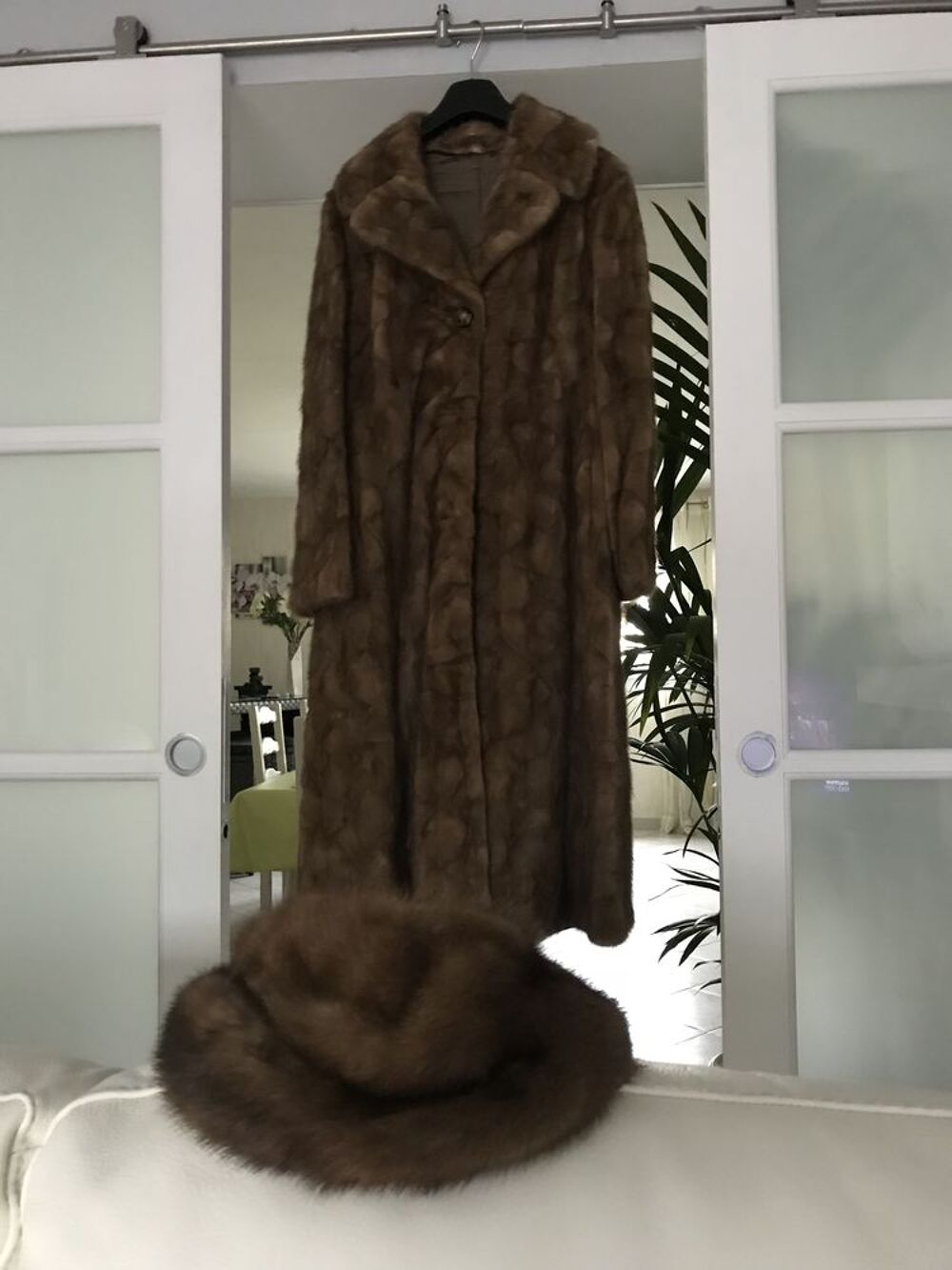 Joli manteau de vison Vêtements