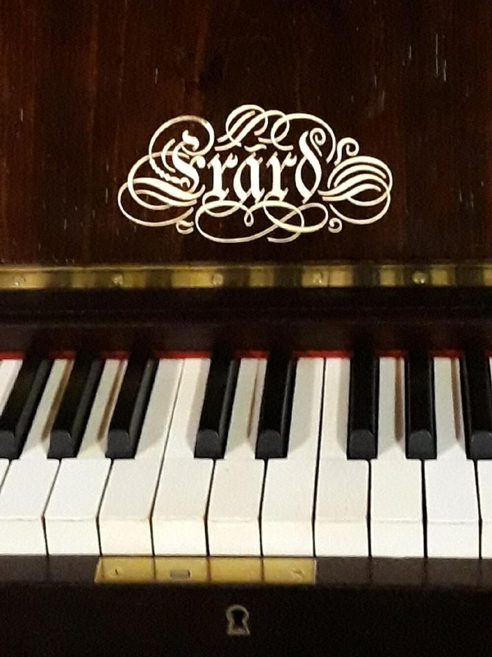 piano droit &Eacute;rard 128 n&deg;103570 ann&eacute;e 1913 Instruments de musique
