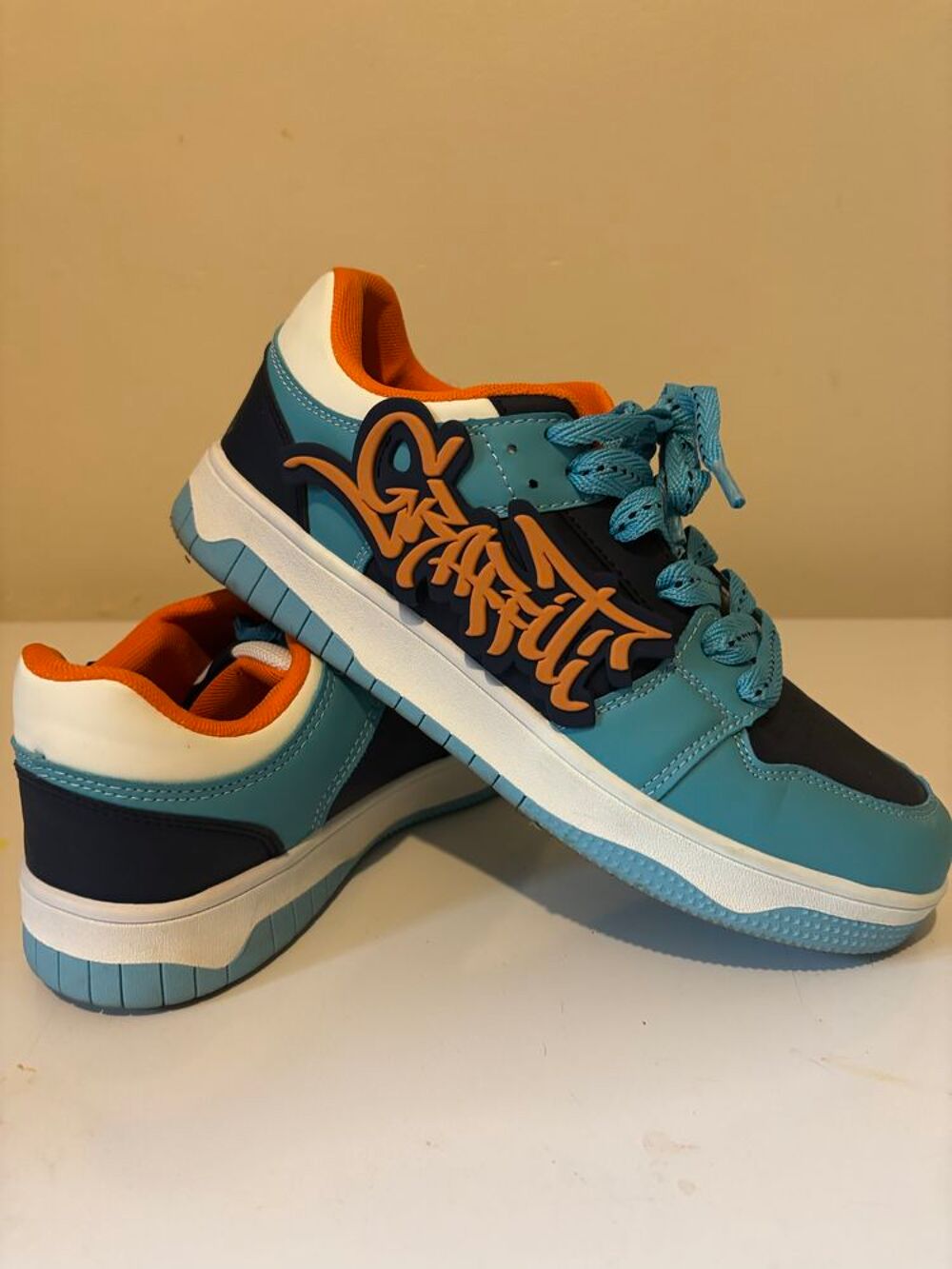 baskets bleues Chaussures