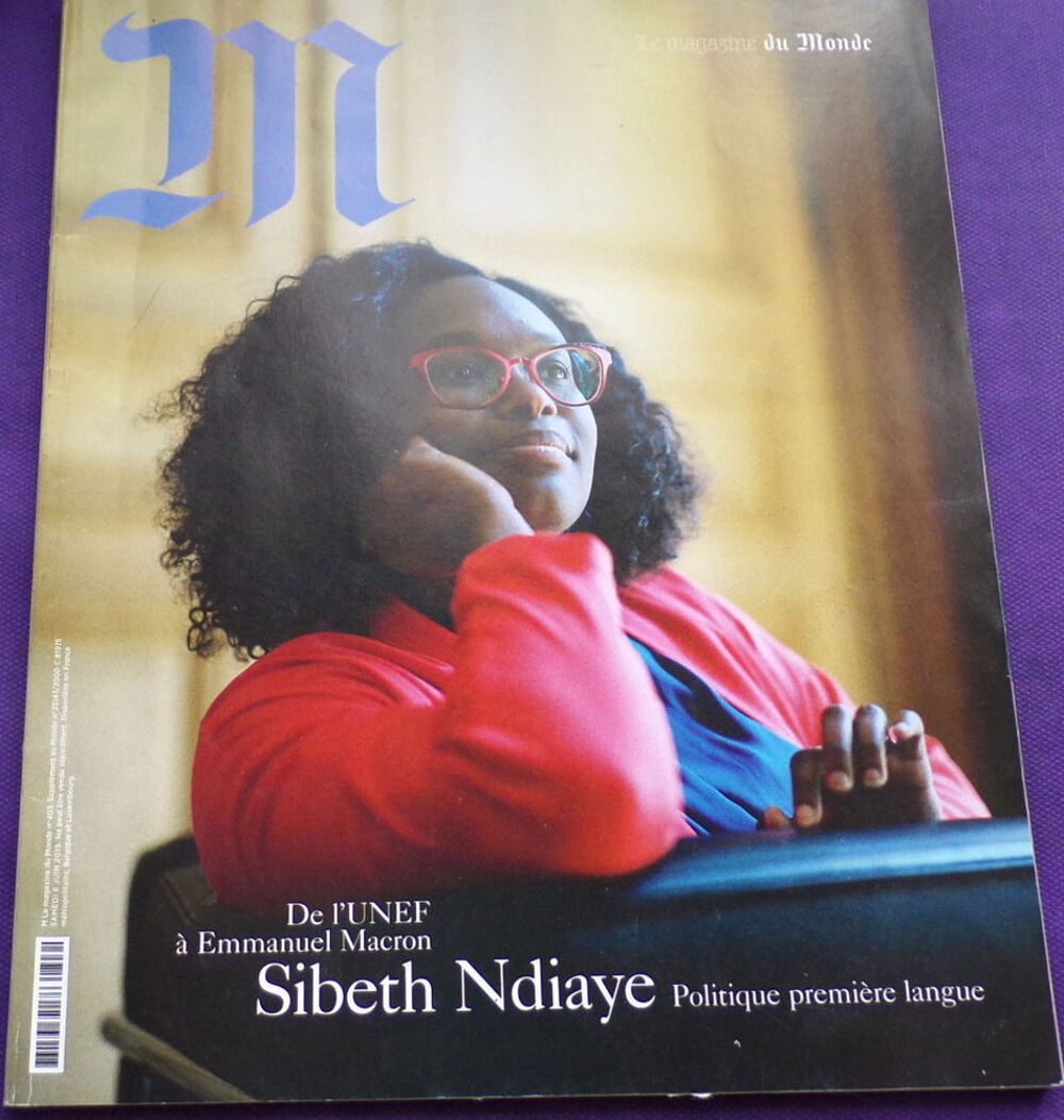 M le magazine du monde Sibeth Ndiaye n&deg; 403 juin 2019 1 euro Livres et BD