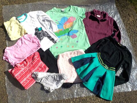 LOT VETEMENTS FILLE 7-8 ANS 5 Bubry (56)