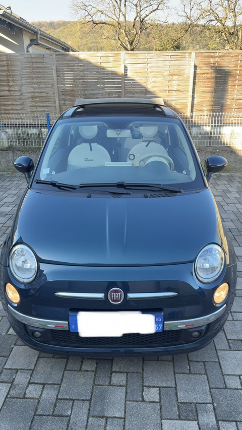 Fiat 500 C 500C 1.2 8V 69 ch Lounge 2014 occasion Fameck 57290