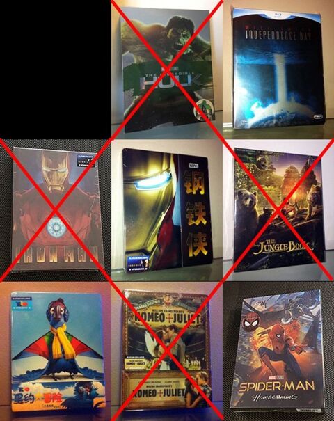 Blu Ray Steelbook de Chine et KR - mrtsteph 0 Nogent-sur-Marne (94)