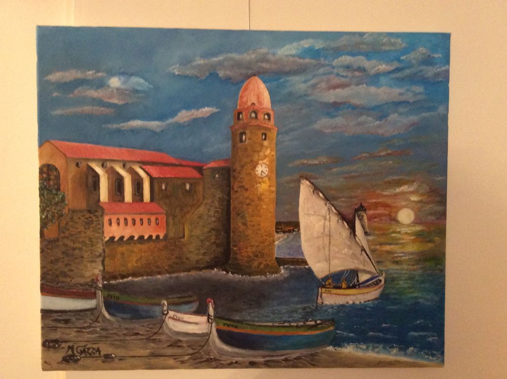 tableau Collioure Décoration