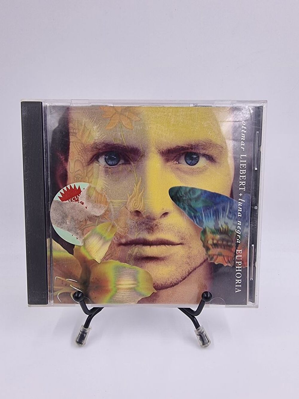 CD de musique Ottmar Liebert + Luna N&eacute;gra Euphoria avec boit CD et vinyles