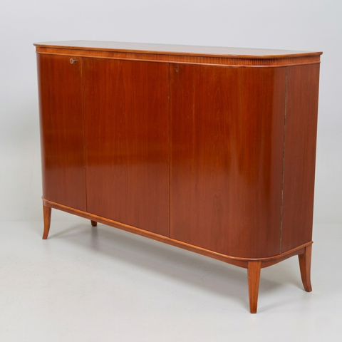 Buffet Swedish Modern en acajou, Carlssons Möbelindustri 1150 Malataverne (26)