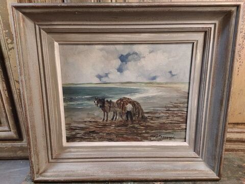 Tableau Cheval Go�monier Guy Pennamen Concarneau 120 Loches (37)