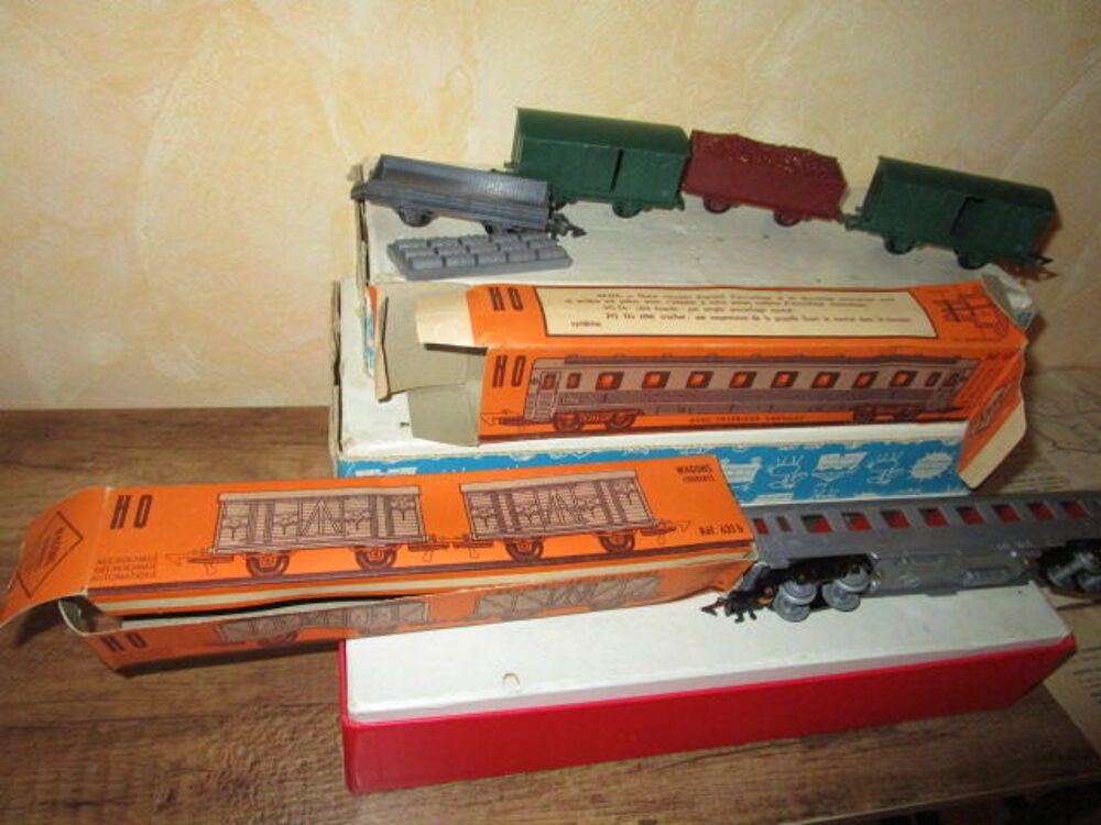 lot wagon jouef+boite 