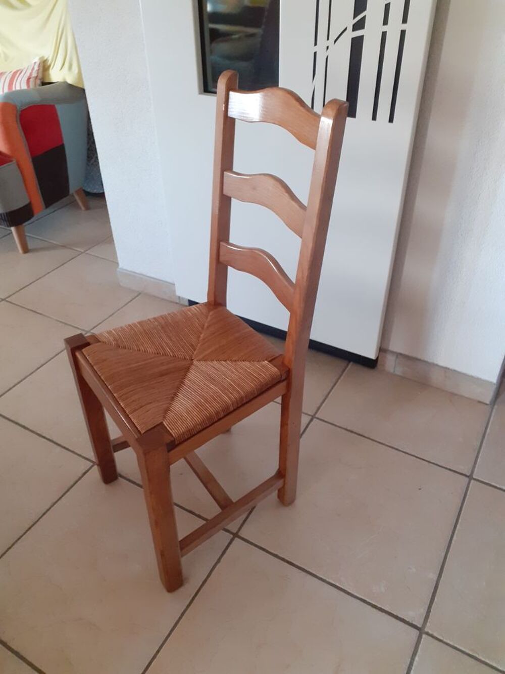 Lot de 6 chaises en ch&ecirc;ne Meubles
