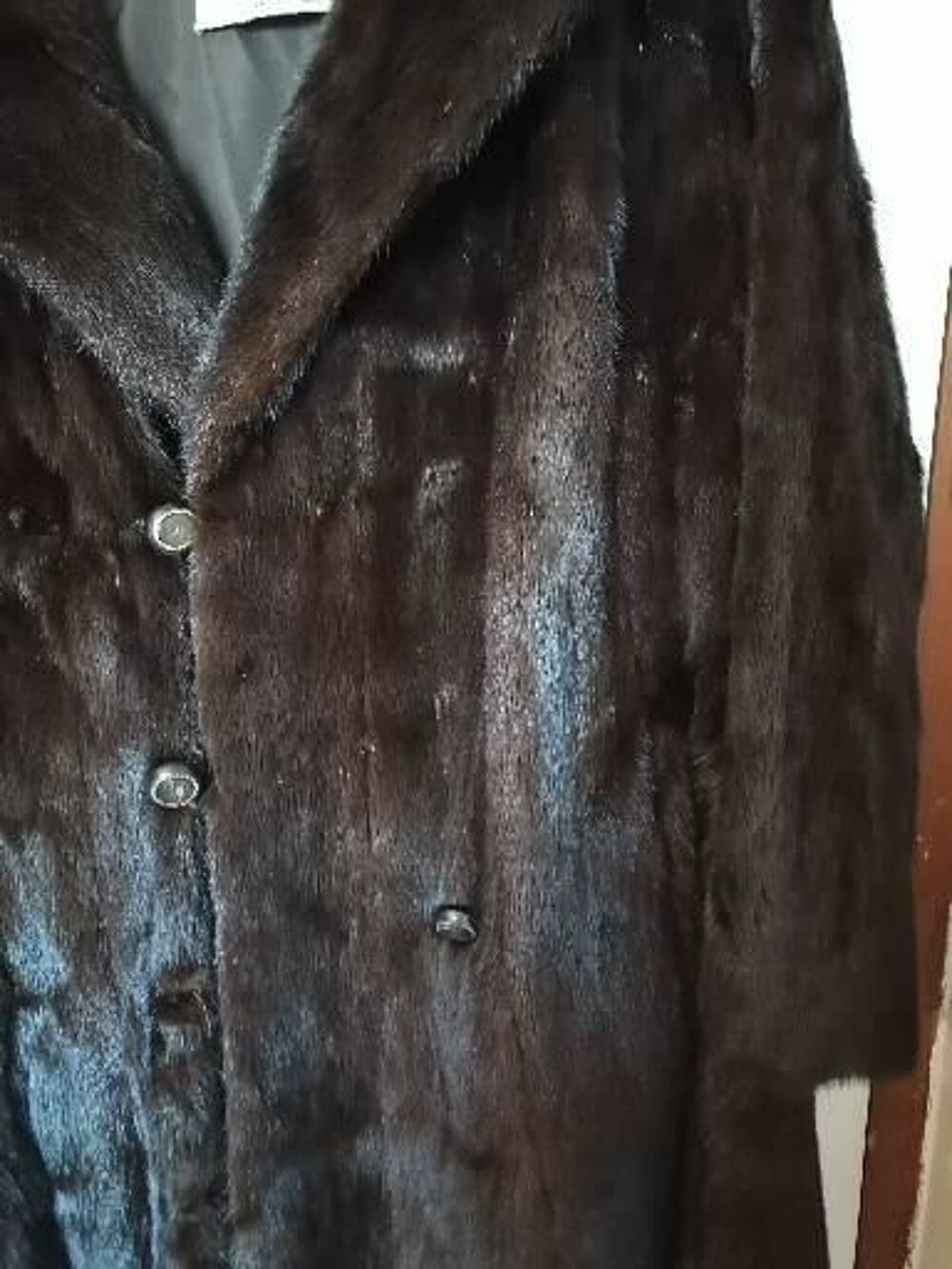 Long Manteau vison DEMARET Vêtements