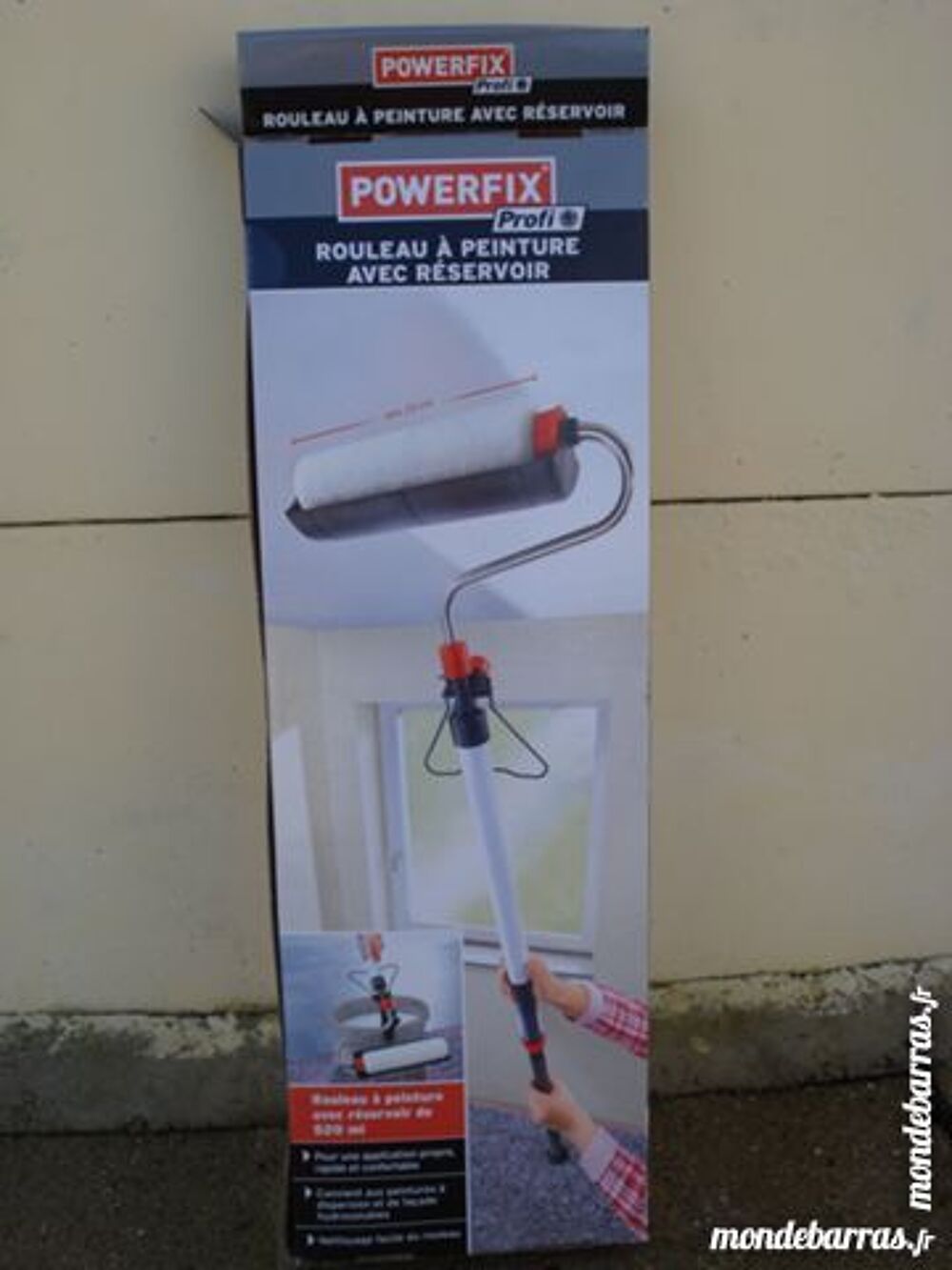 Rouleau &agrave; peindre. Bricolage