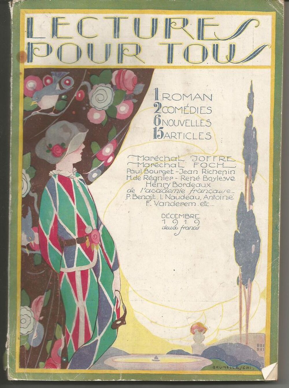 LECTURES POUR TOUS - d&eacute;cembre 1919 - Mar&eacute;chal Joffre, Mar&eacute;chal Foch Livres et BD