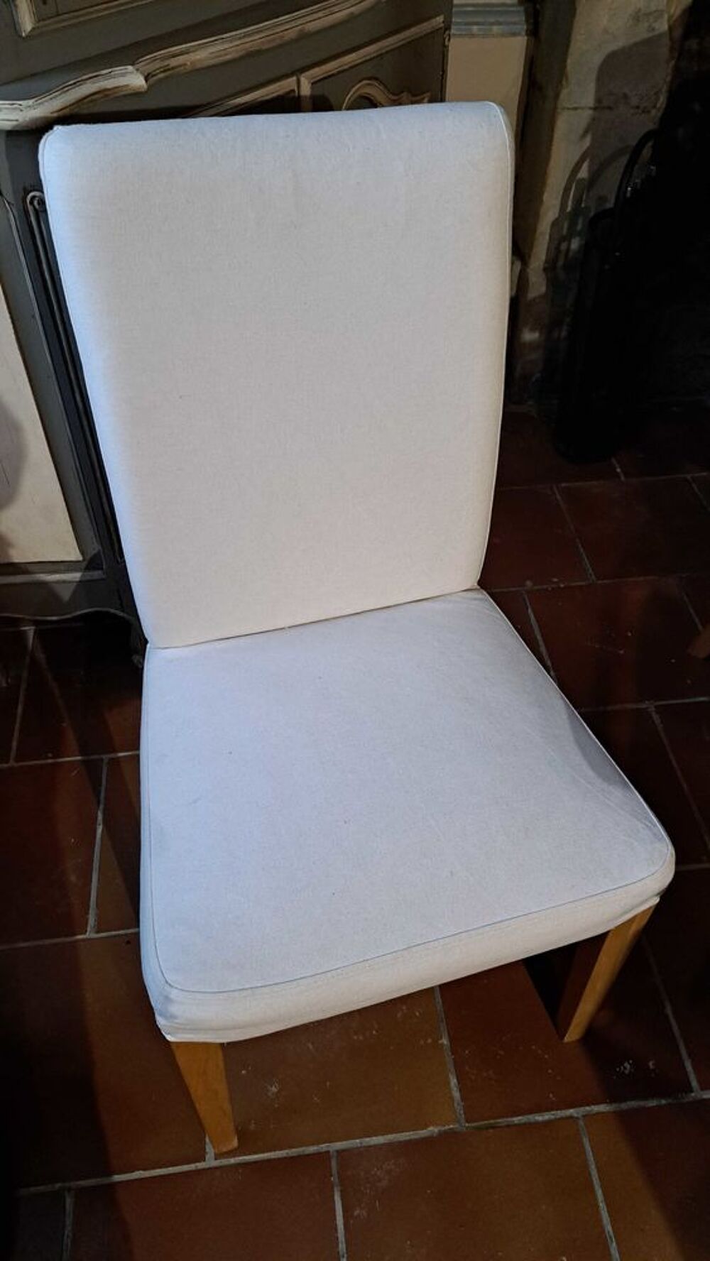 lot de 6 chaises d&eacute;houssables Meubles