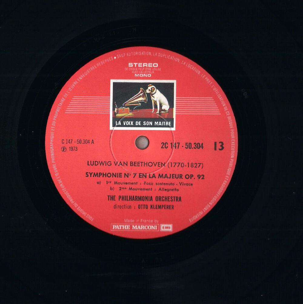 Beethoven : Symphonie n&deg;6 ?Pastorale? ? Otto Klemperer ? NM CD et vinyles