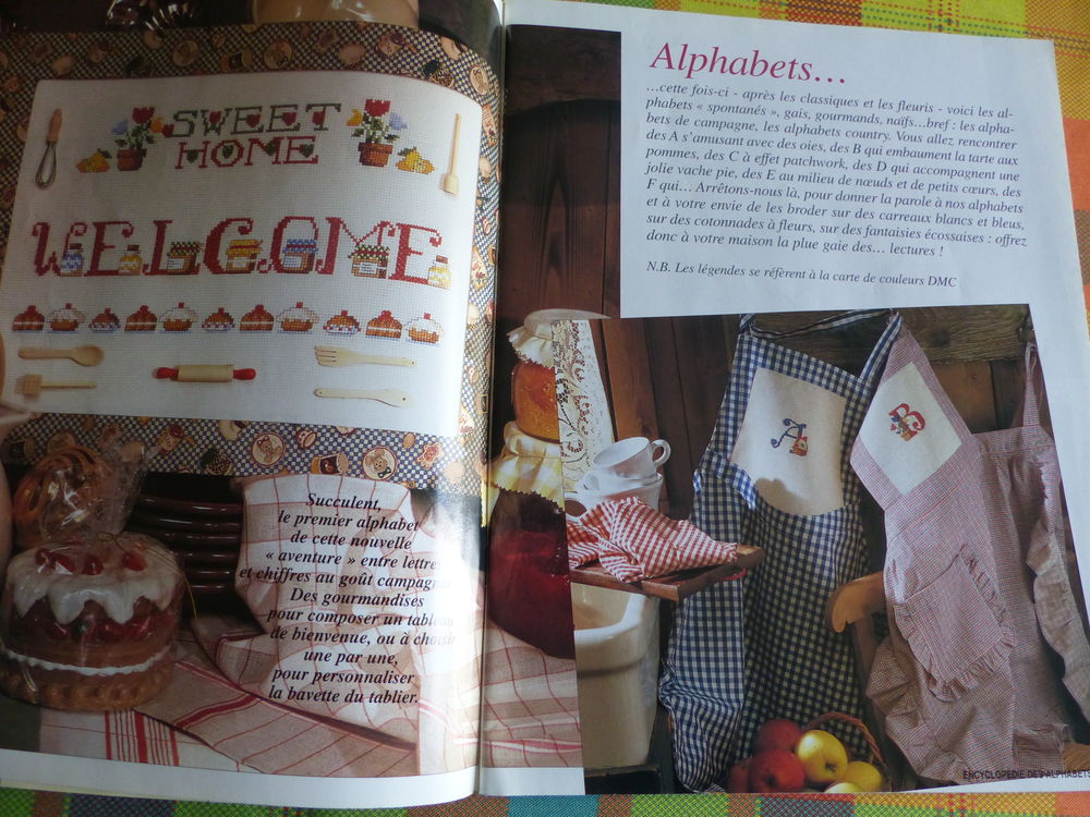 ENCYCLOPEDIE DES ALPHABETS AU POINT DE CROIX Livres et BD