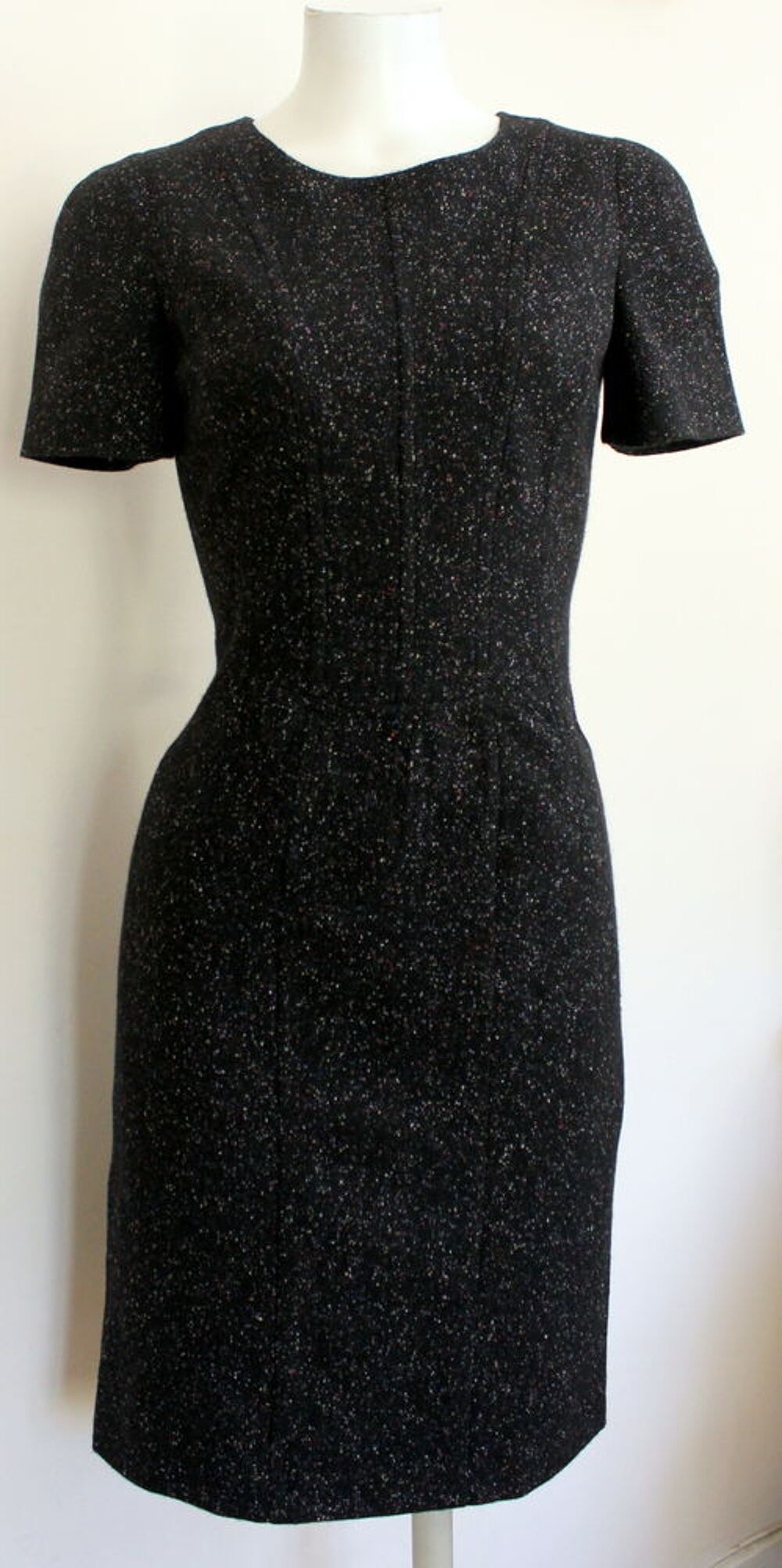 Robe tweed chin&eacute; JIL SANDER T.36 Fr Vêtements