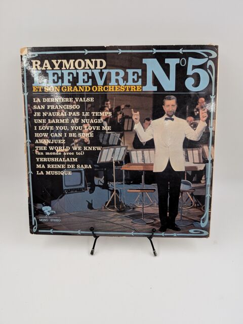 Vinyle 33 tours Raymond Lefevre N�5 et son Grand Orchestre ( 5 Vulbens (74)