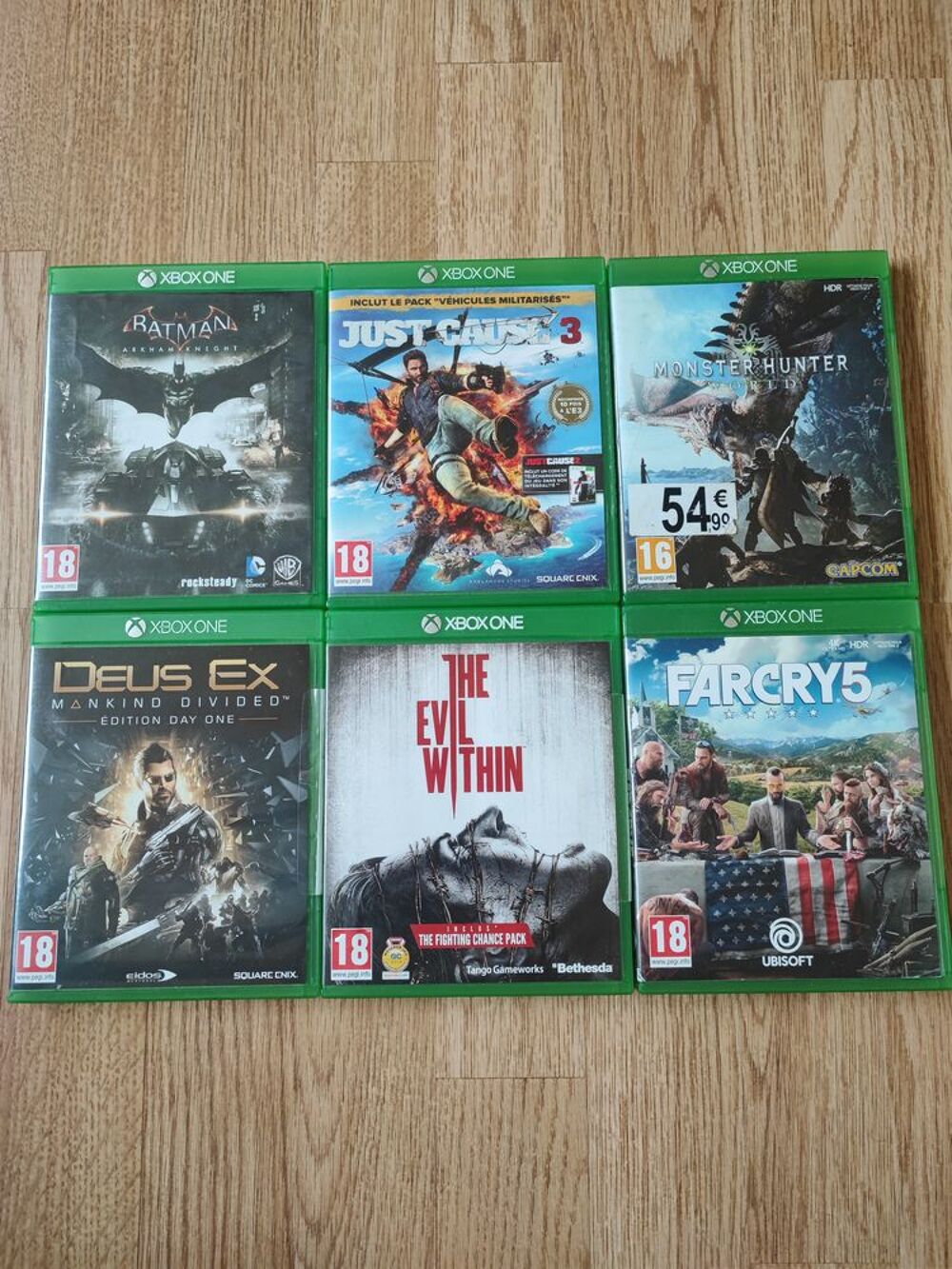 Jeux Xbox one excellent &eacute;tat Consoles et jeux vidos