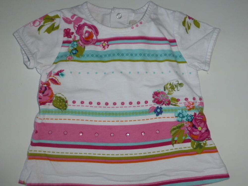 KENZO KIDS t-shirt fille manches courtes 6 mois Vêtements enfants