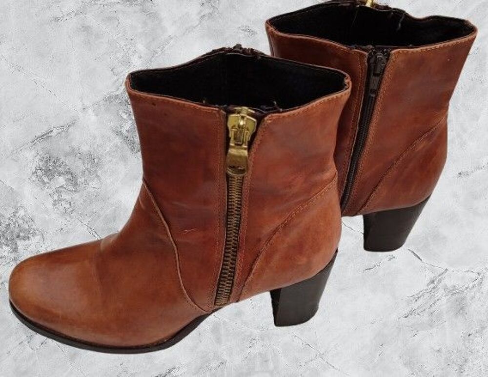 Bottines marrons Chaussures
