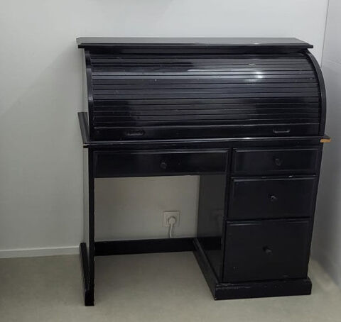 PROMO - BUREAU SECRTAIRE EN BOIS MASSIF VERNI - 150 Paris 14 (75)